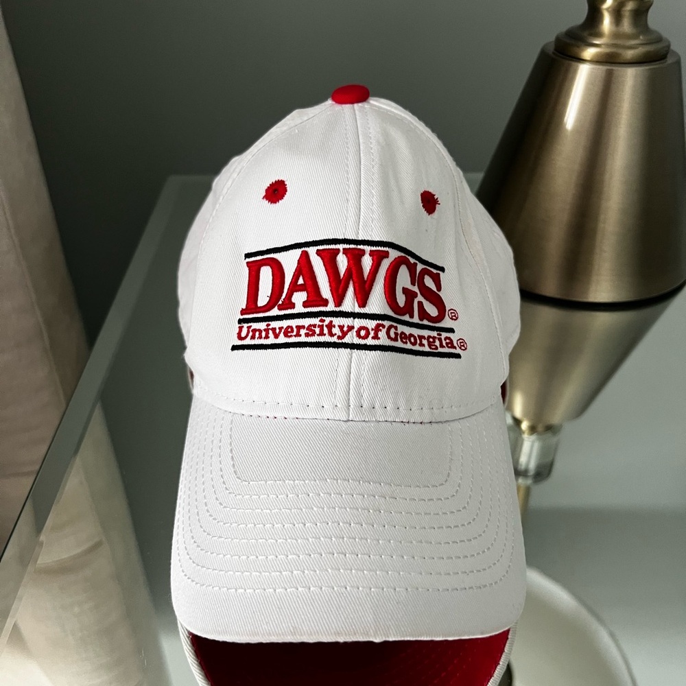 University of Georgia Dawgs White Cap